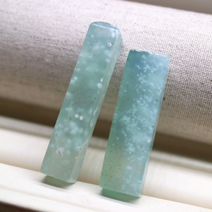 岫玉天青冻印章