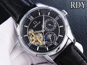 欧米茄-omega[色]九飞轮全自动日月星辰机械60,6字位白