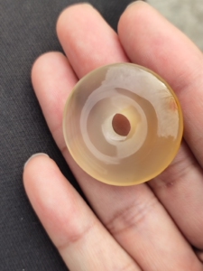 00姚记糖葫芦淘宝逊克北红玛瑙平安扣 小方扣 做耳坠吊坠项