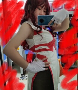 (退坑出)贝利亚cos 奥特曼娘化 白贝利亚 奥特曼cos