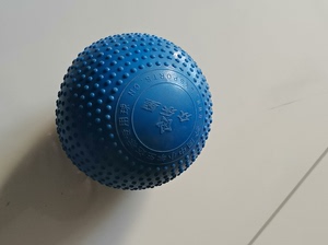 刚刚买的实心球，体育用品商店买的40元。给孩子联系用的，没怎