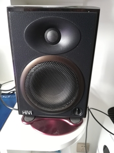 惠威h4 电脑音箱 监听音箱 高频单元是硬球顶不懂的可以百度