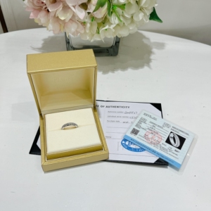 98新 伯爵 白金圈钻戒指 时来运转 57号 盒子证书齐全