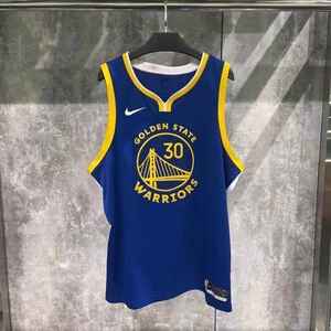 库里30球衣 主场蓝色 2020-2021赛季