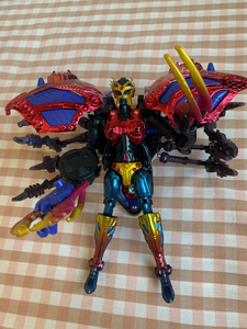 bw超能勇士 金属变体蜘蛛日版 二代蜘蛛