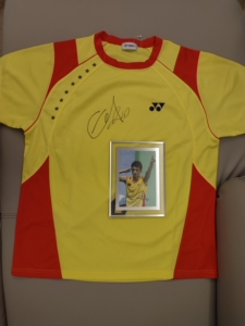 签名 林丹签名球衣 2008北京奥运会同款