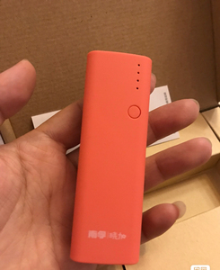 南孚晓加充电宝3350mah礼盒装nfct3红色卡通个性快冲