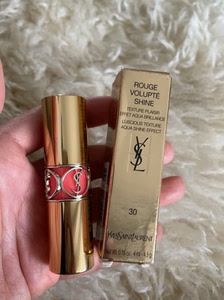 ysl圣罗兰金圆管唇膏口红30