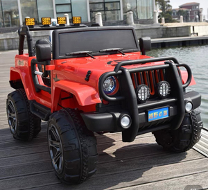 二手 吉普jeep牧马人儿童电动车 非全新儿童电动车四轮可坐