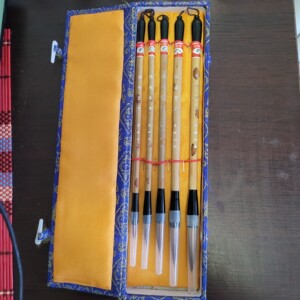 善琏湖毛笔 双羊牌的