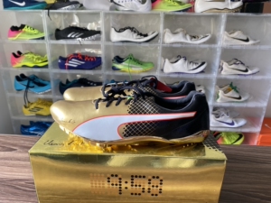 博尔特黄金跑鞋 尤塞恩 博尔特里约同款钉鞋