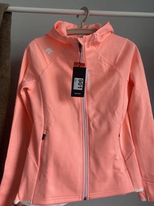 韩国正品迪桑特女款经典春秋外套,面料带绒柔软舒适弹力大 超显