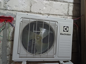 伊莱克斯空调大一匹变频,还没装过,只有外机在府城400,不包