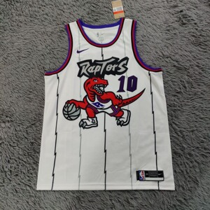 德罗赞猛龙复古白色大龙球衣新款球迷版 高克重重磅_阿里巴巴找货神器