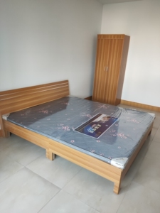 实木床郑州出租房家具1.2米1.5米1.8米单人床双人床出租