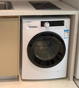 日立洗衣机bd-d80cve超薄洗烘干一体滚筒变频家用8公斤