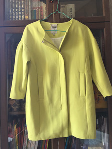 Lily 春秋外套 M码春天来了，是时候来点颜色了。黄绿色，