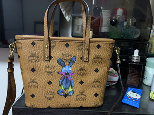 mcm兔子包菜篮子棕色