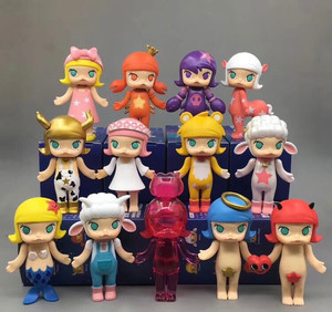 有惊喜节日用品淘宝molly娃娃星座2茉莉公仔泡泡玛特盲盒手办天秤