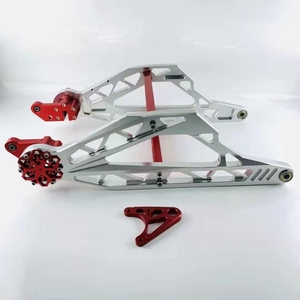 战速莲花平叉bws劲战三代目四代目铝合金改装平叉鬼一体电池仓