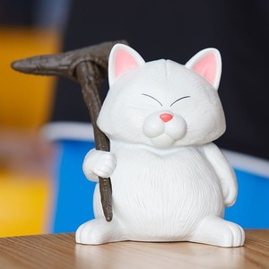 加林仙人七龙珠qg猫仙人卡林塔圣水猫神手办摆件动漫公仔礼物玩