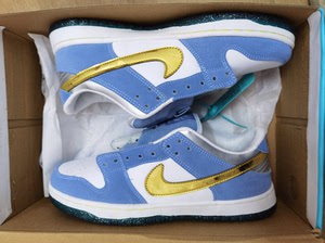 全新 耐克鞋 nike sb 冰蓝色 36码 香港代购 有发