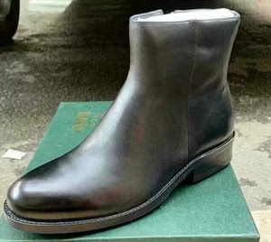 金猴功勋鞋系列冬季保暖绒皮鞋真皮头层皮正装商务男士皮鞋j00