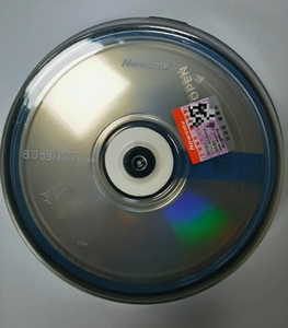 Newsmy纽曼DVD+R DL 8速8.5G大内存光盘，带