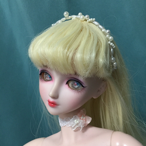 bjd三分叶罗丽三分60cm娃娃德必胜心怡三分头饰叶罗丽娃衣