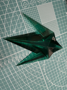 摆件,宇宙骑士水晶变身器,无瑕疵,仅此一个,以后不会再做了