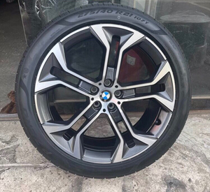 新款 21寸宝马x5 轮毂轮胎 744m原装正品 ,原装原厂