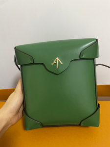 manu箭头包绿色超美小号 刘雯力推