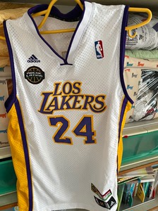 nba湖人队青年版科比24号球衣