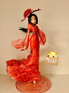 全新手办小门神花仙神荼郁垒手办摆件模型人偶节日礼物