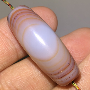 纯天然原矿巴西玛瑙凤血朱砂颗粒缠丝玛瑙天眼勒子天珠项链锁骨链