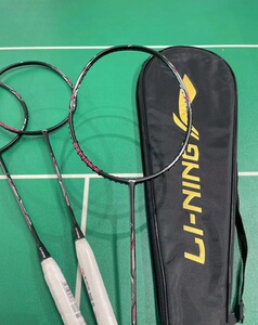 李宁羽毛球拍轻量进攻型全碳素高磅羽拍雷霆小钢炮