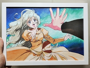 马克笔画 相羽美雪 《宇宙骑士》 op2《永远的孤独》 修复