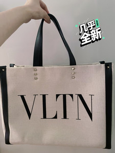valentino华伦天奴帆布包 tote 正品!