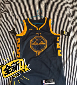 金州勇士 中国新年 cny 白板 球衣,铜钱版.s码.全新有