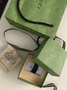 gucci古驰 爱无畏系列毛衣链 保证正品 包装都在 前男友