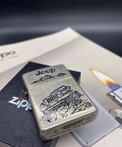 全新zippo打火机,芝宝煤油防风打火机,古银吉普包邮,送火