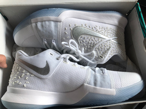 欧文3 white chrome 白银  水晶大底