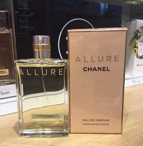 香奈儿allure 香水正品allure 女士淡香水,100