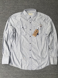 silver creek男装长袖衬衫,全棉材质,面料厚实,领