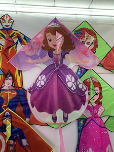 厂家处理冰雪奇缘,索菲亚公主风筝,尺寸宽1.5米,高1.65