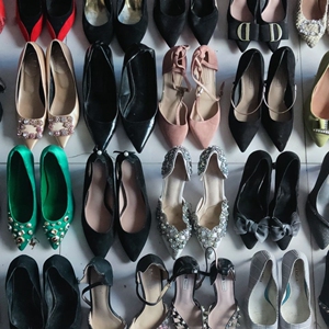 (包邮两双)舞蹈班女学生不要的二手高跟鞋旧鞋子处理如有开胶踢