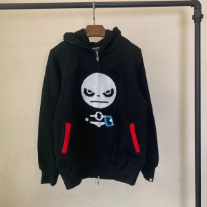 清衣柜 潮牌不死熊猫连帽卫衣外套二手物品不退不换