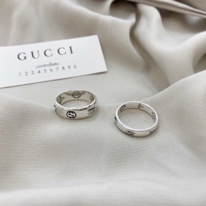 gucci古驰925纯银爱无畏双g花鸟情侣戒指_阿里巴巴找货神器
