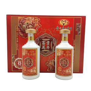 2014年52度贵州茅台集团富贵万年酒 500ml*2瓶 浓香型礼盒装