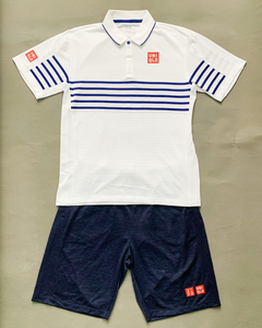 李笑白21淘宝【现货可退换】优衣库费德勒同款网球服赛服透气快干rf